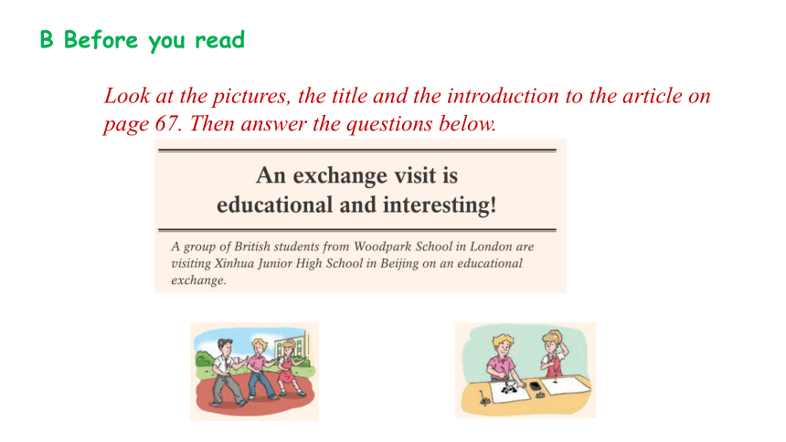 Unit 5 Educational Exchanges Reading 课件(共40张PPT)