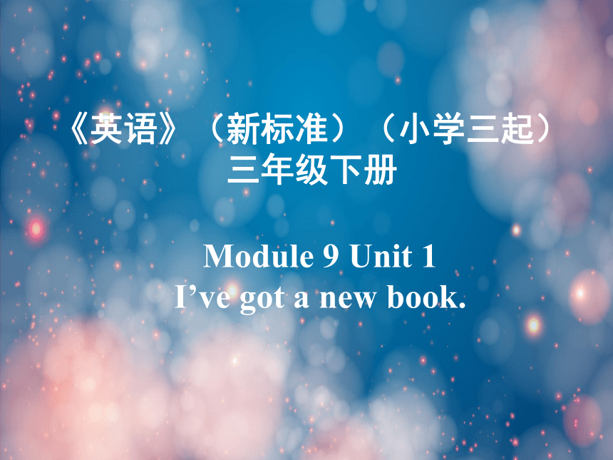 Module 9 Unit 1 I’ve got a new book.课件（共23张PPT）