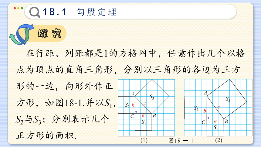 18.1  勾股定理  课件(共46张PPT) 初中数学沪科版八年级下册