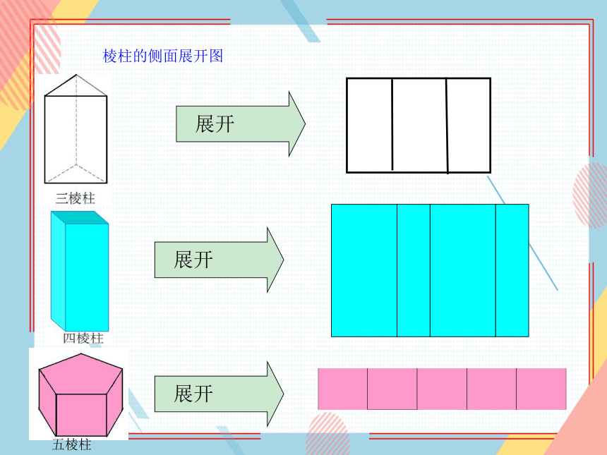 青岛版九年级数学下册 7.2 直棱柱的侧面展开图 课件（共15张PPT）