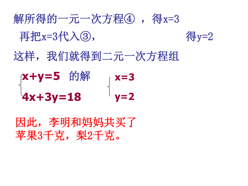 2020—2021学年苏科版七年级下册数学课件 10.3解二元一次方程组（31张）