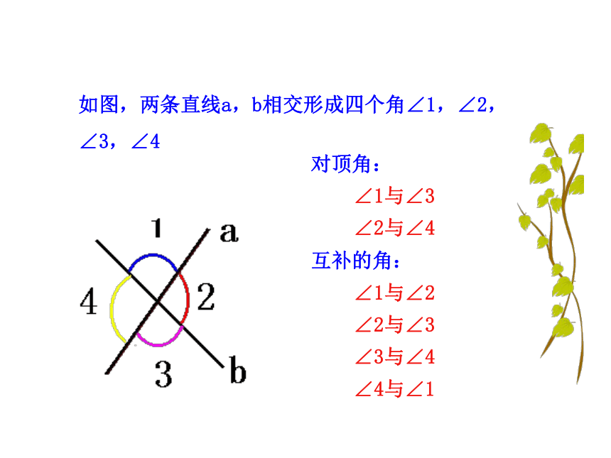 华东师大版七上数学 5.1.3同位角、内错角、同旁内角 课件（21张）