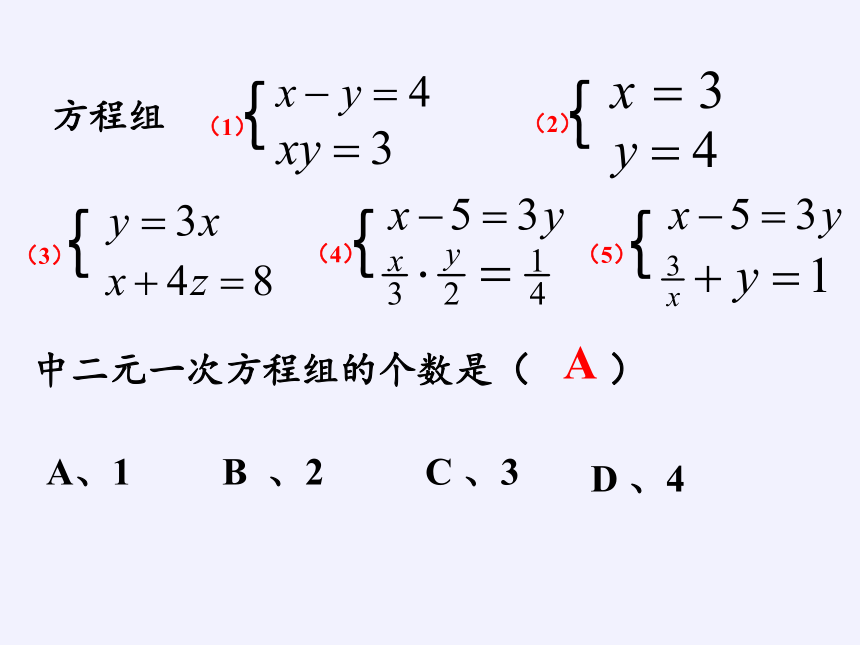 苏科版七年级数学下册 10.2 二元一次方程组 课件(共19张PPT)