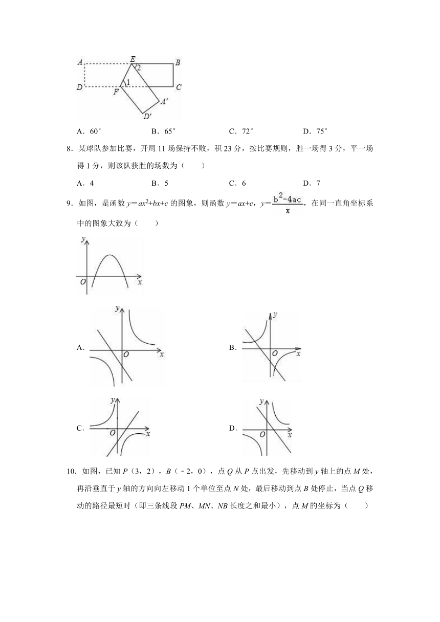 2020-2021学年华东师大新版九年级下册数学期中复习试卷（Word版有答案）