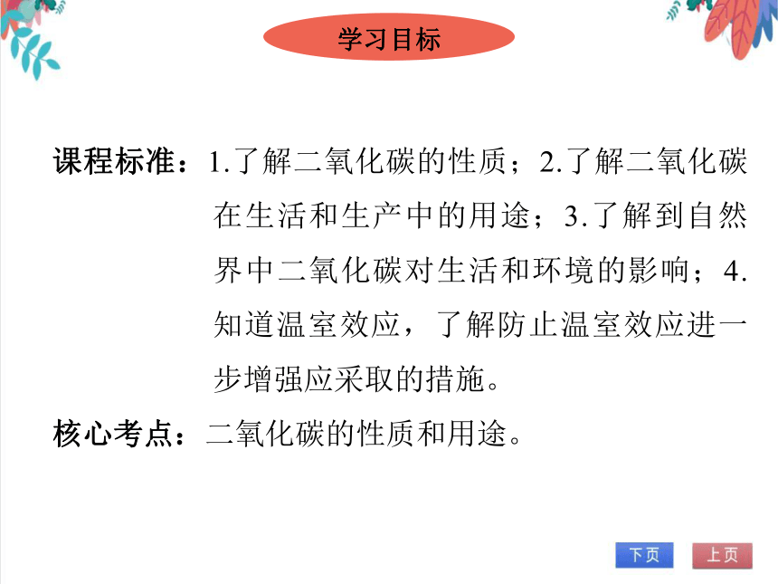 【人教版】化学九年级全一册 6.3.1 二氧化碳 习题课件