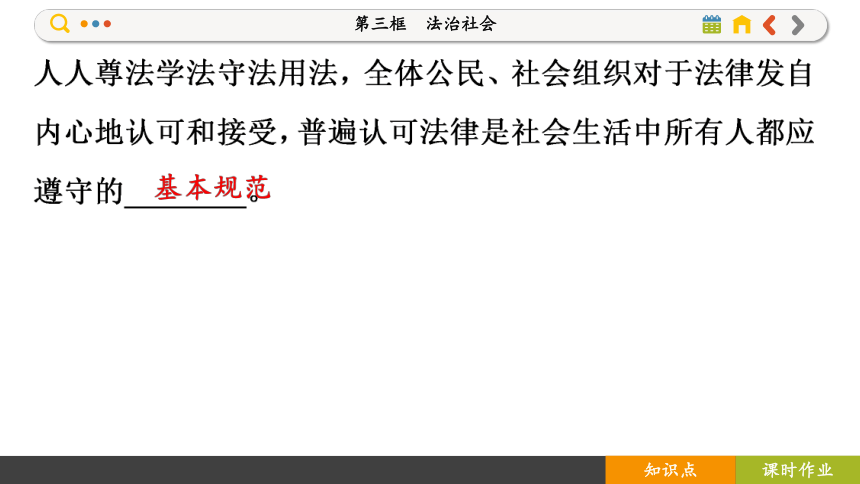 【核心素养目标】 8.3 法治社会  课件(共88张PPT) 2023-2024学年高一政治部编版必修3