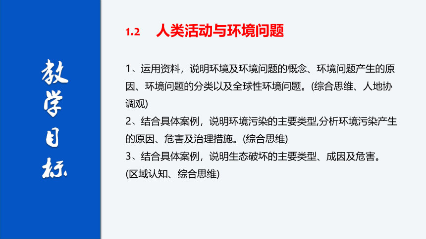 1.2人类活动与环境问题（共69张ppt）