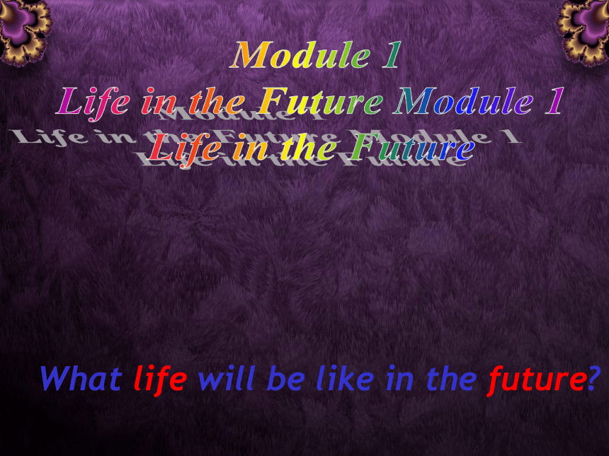 外研版 必修四Module 1 Life in the future  language points (共67张PPT)