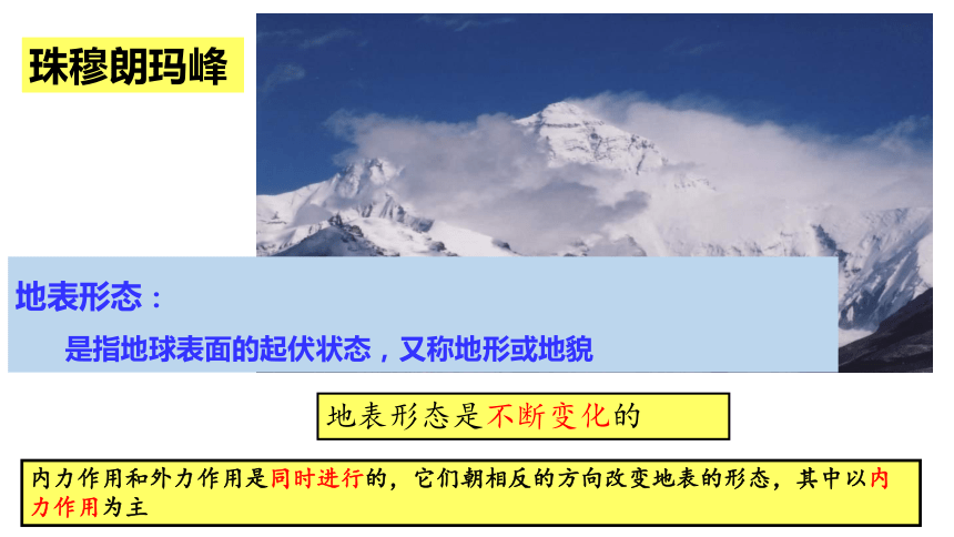 2.2内力作用与地表形态课件（59张）