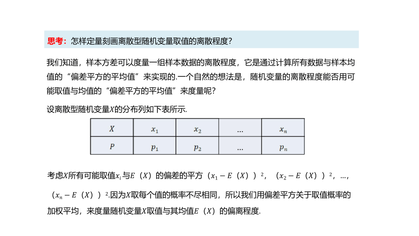 高中数学选择性必修第三册RJ·A--7.3 离散型随机变量的数字特征-7.3.2 离散型随机变量的方差  课件（共17张PPT）