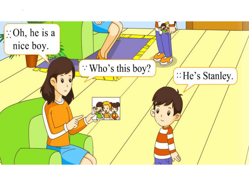 Unit 1 Who's This Boy Lesson 1课件(共19张PPT)