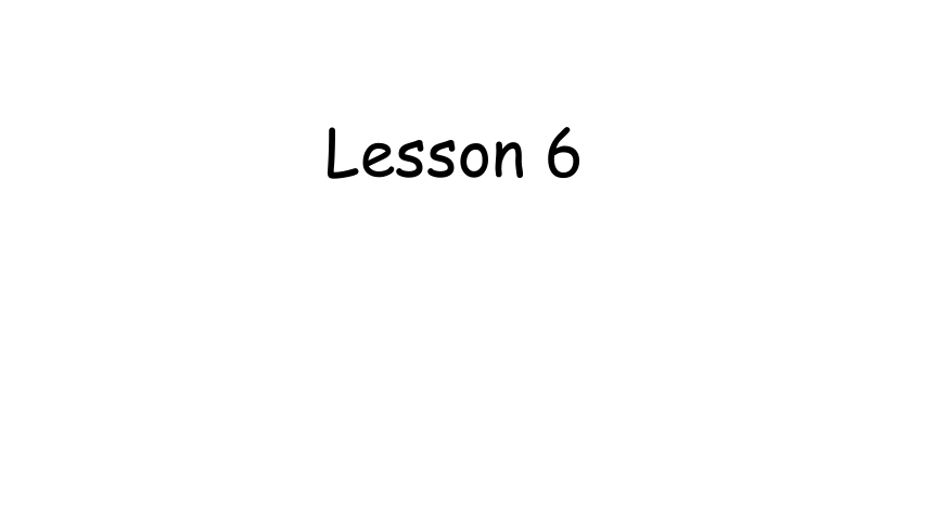 小升初英语通用版 音标 Lesson6 课件