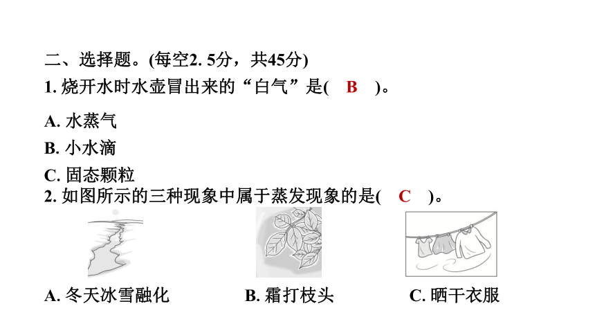 2022～2023第一学期温州市期末教学质量监测三年级上册科学课件(共28张PPT)