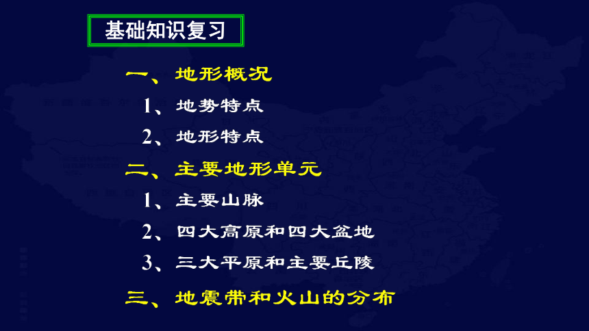 中国地理复习2 中国的地形课件（共169张PPT）