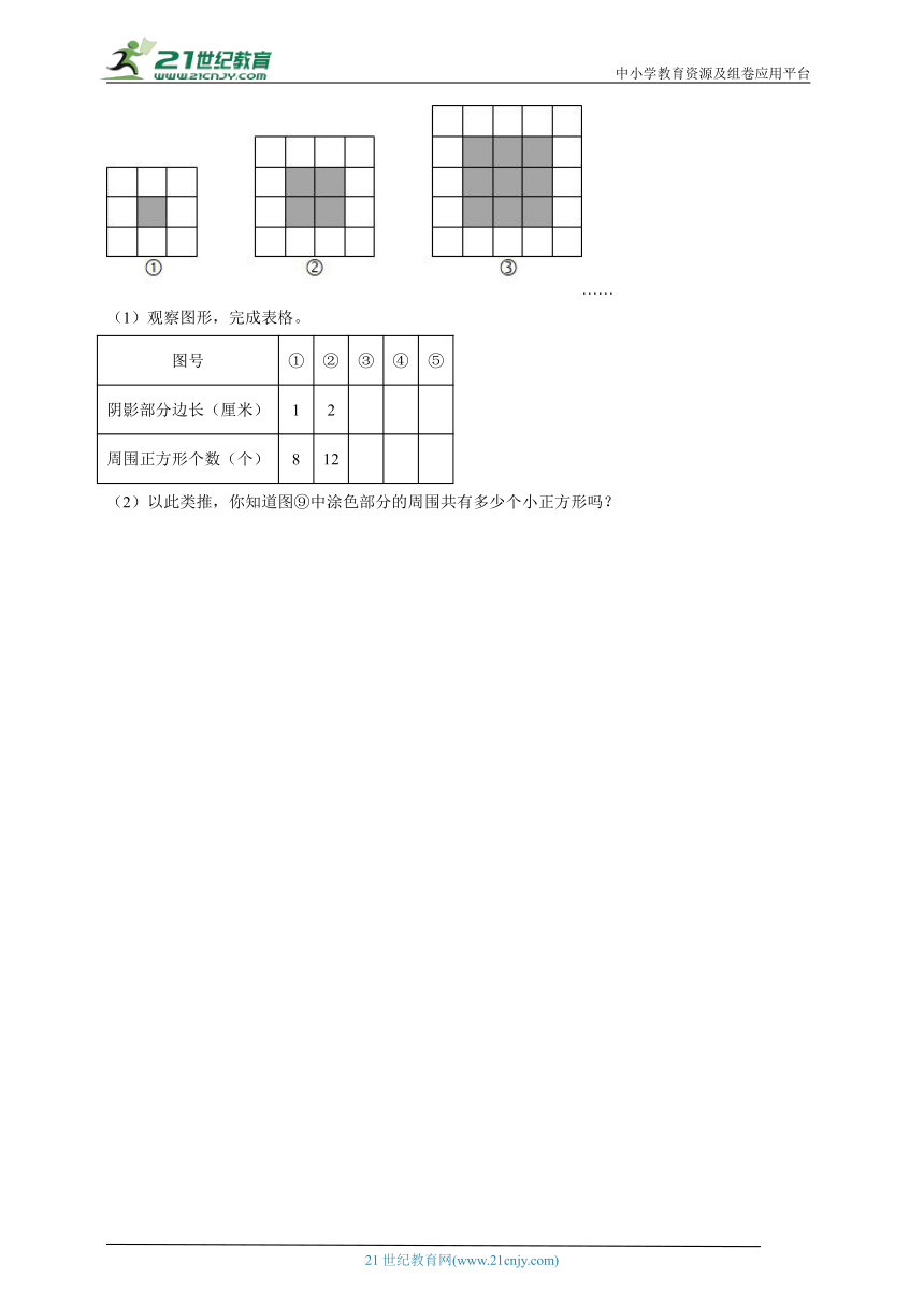 期末常考易错练习卷（二）（试题）-小学数学六年级上册人教版（含答案）