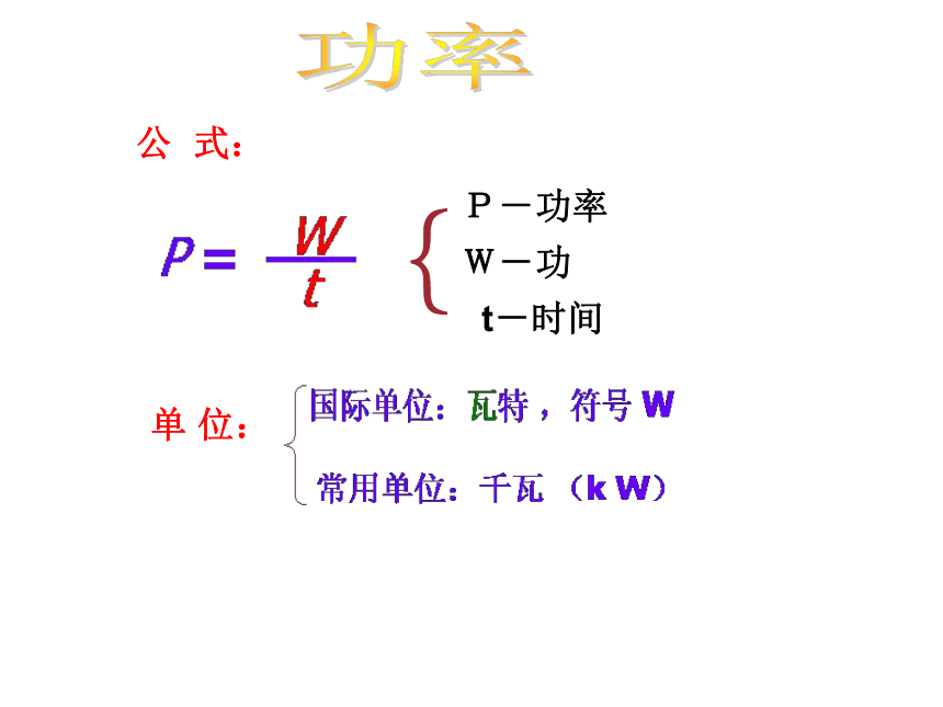 苏科版初中物理九年级上册11.4功率课件(共24张PPT)