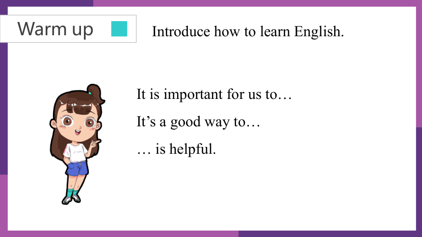 Unit 5 I Love Learning English! Writing 课件(共12张PPT)