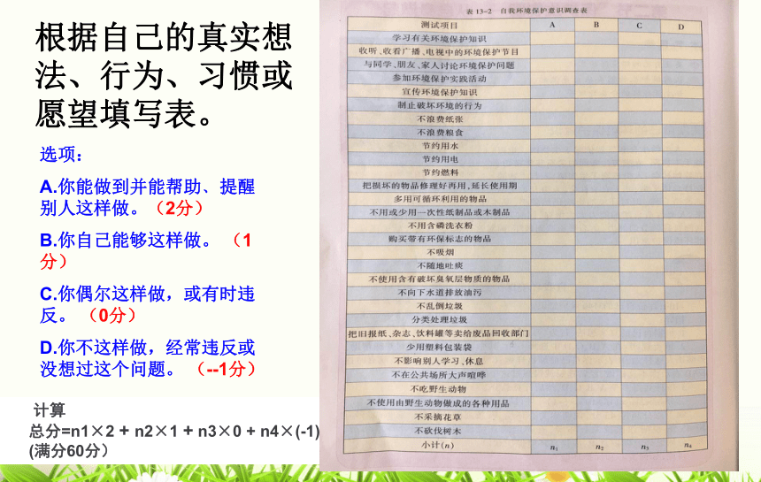 13.2保护生物圈--从自身做起课件(共46张PPT)