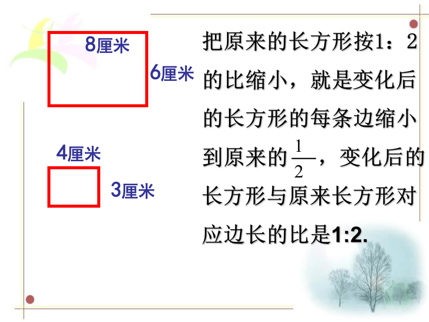 浙教版 六年级上册数学课件-1.4图形的放大与缩小(共17张PPT)