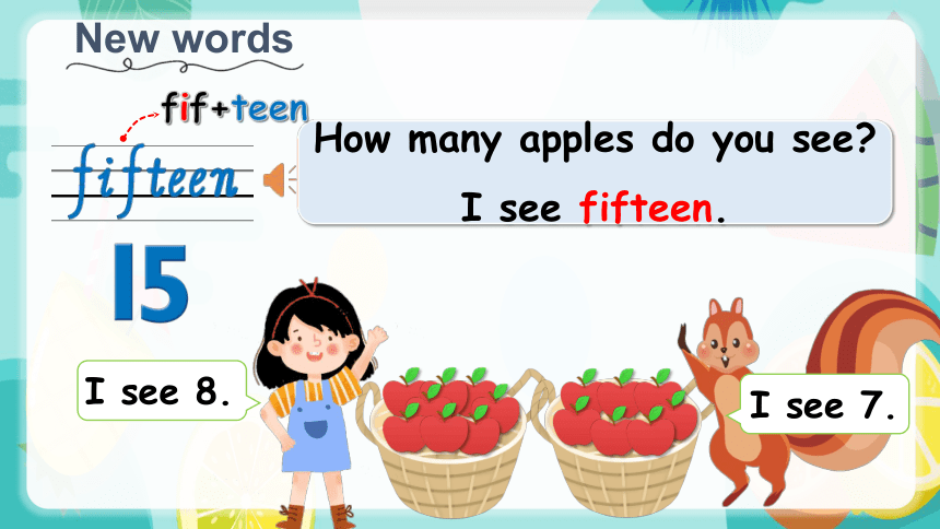 Unit 6 How many？Part A Let’s learn 课件(共25张PPT)