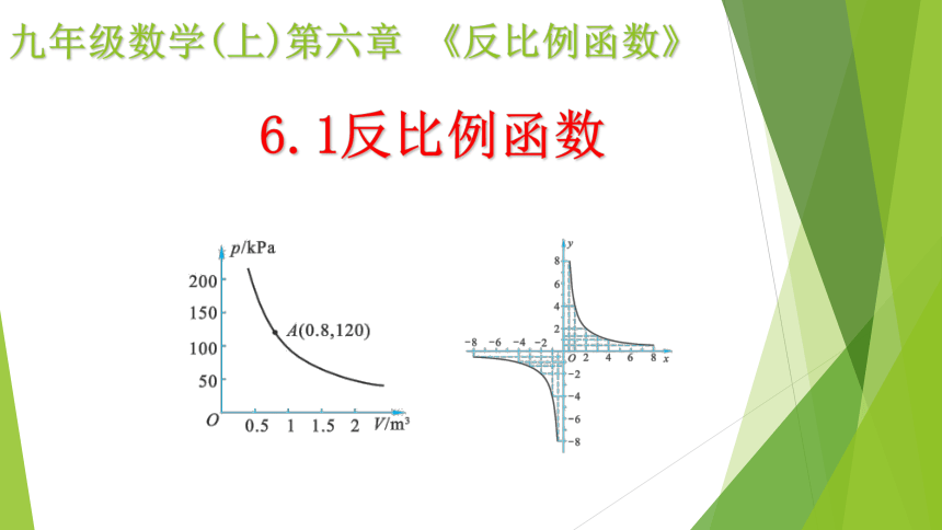 北师大版九年级数学上6.1反比例函数教学课件（21张PPT）