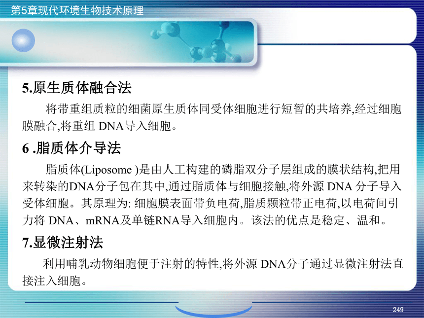 5.现代环境生物技术原理_9 课件(共27张PPT）- 《环境生物化学》同步教学（机工版·2020）