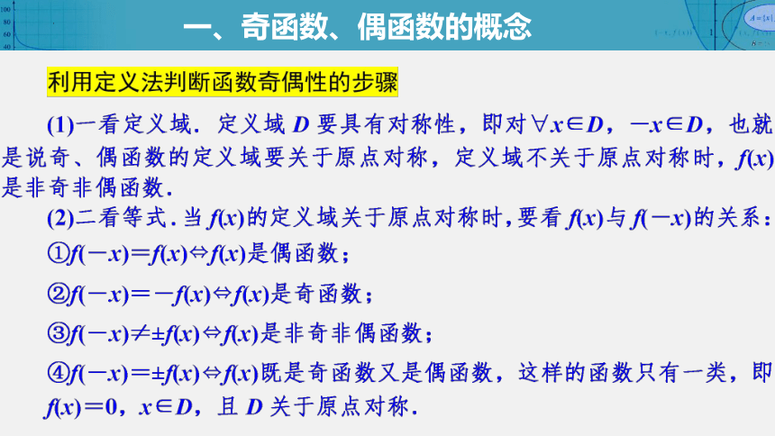 3.1.3函数的奇偶性  课件（共43张PPT）