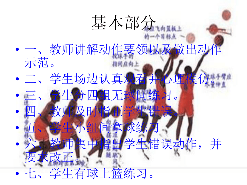 高一上学期体育与健康人教版 篮球三步上篮 课件 (共10张PPT)