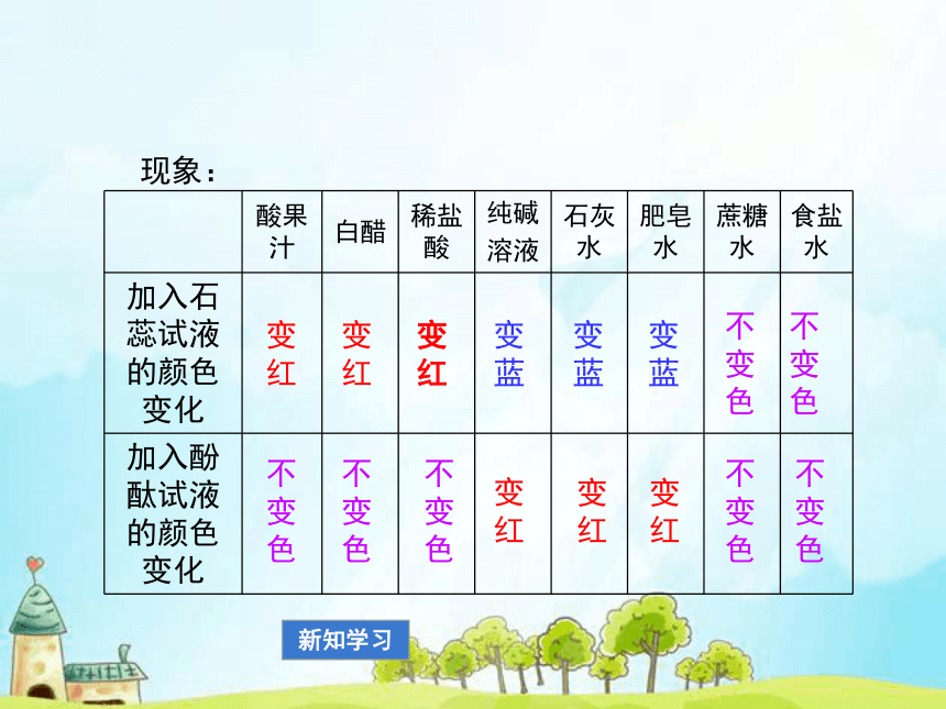 2022-2023学年仁爱版化学九年级下册 专题七 单元1 酸性溶液和碱性溶液 课件(共27张PPT)