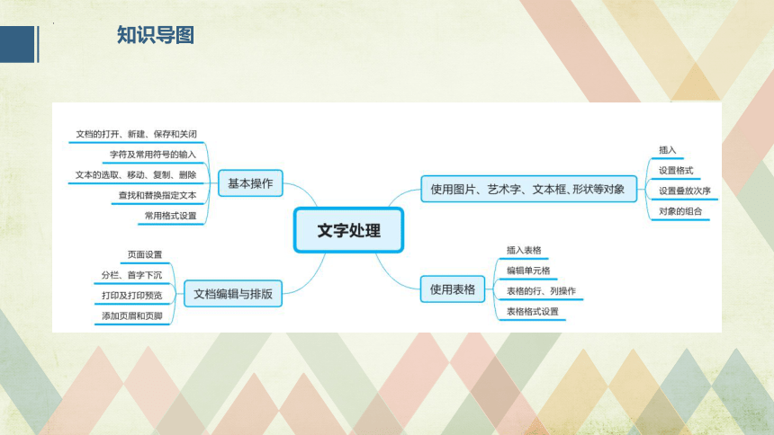 2.2　编辑电子表格　文字处理课件(共24张PPT)2022—2023学年中图版（2016）七年级信息技术上册