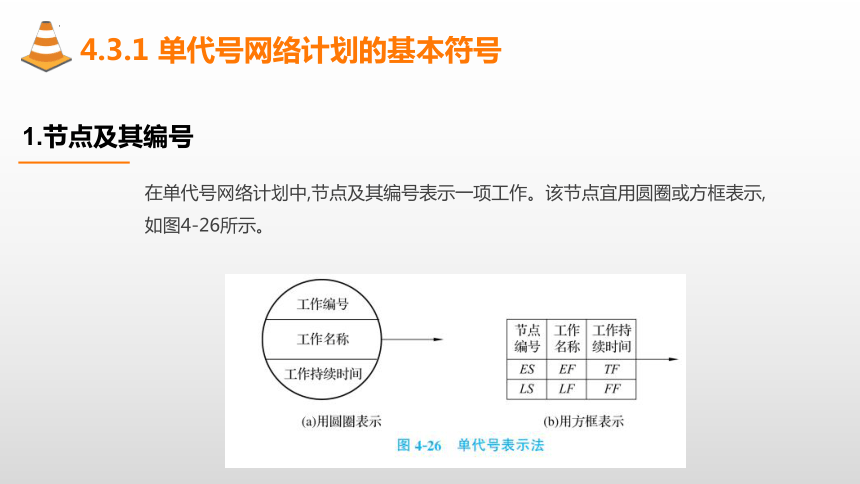 4.3单代号网络计划 课件(共19张PPT)-《建筑施工组织与管理》同步教学（哈尔滨工程大学出版社）