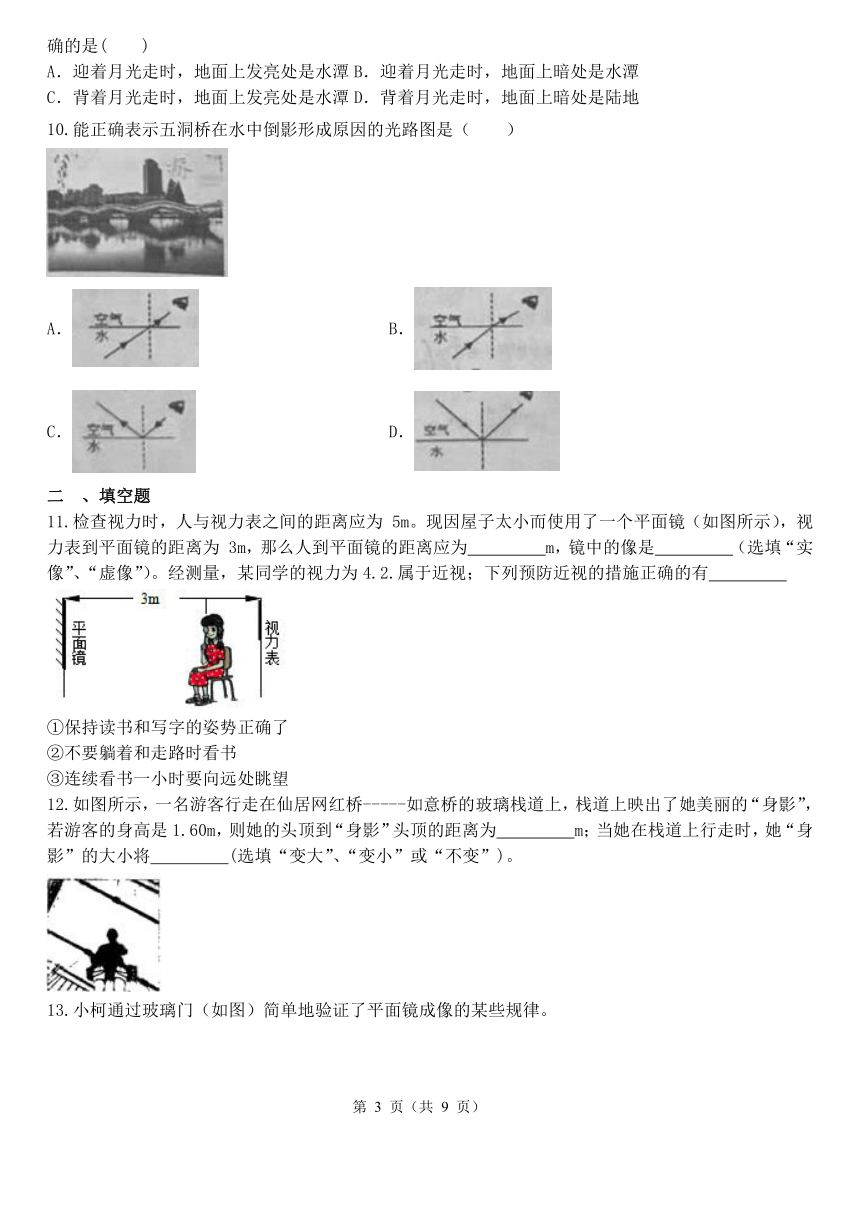 2.5 光的反射和折射 同步练习（含解析）