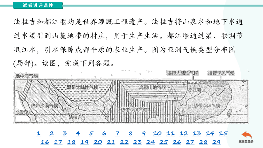 2024年湖南省娄底市涟源市中考一模地理（讲评课件38张）