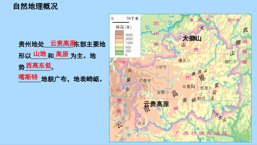 湘教版地理八年级下册8.4贵州省的环境保护与资源利用课件 (共43张PPT)