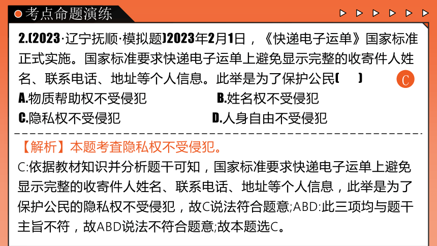 专题14《理解权力义务》全国版道法2024年中考一轮复习课件【课件研究所】