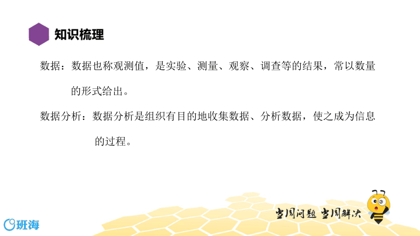 三年级27.3【复习课程】数据的收集与整理 课件