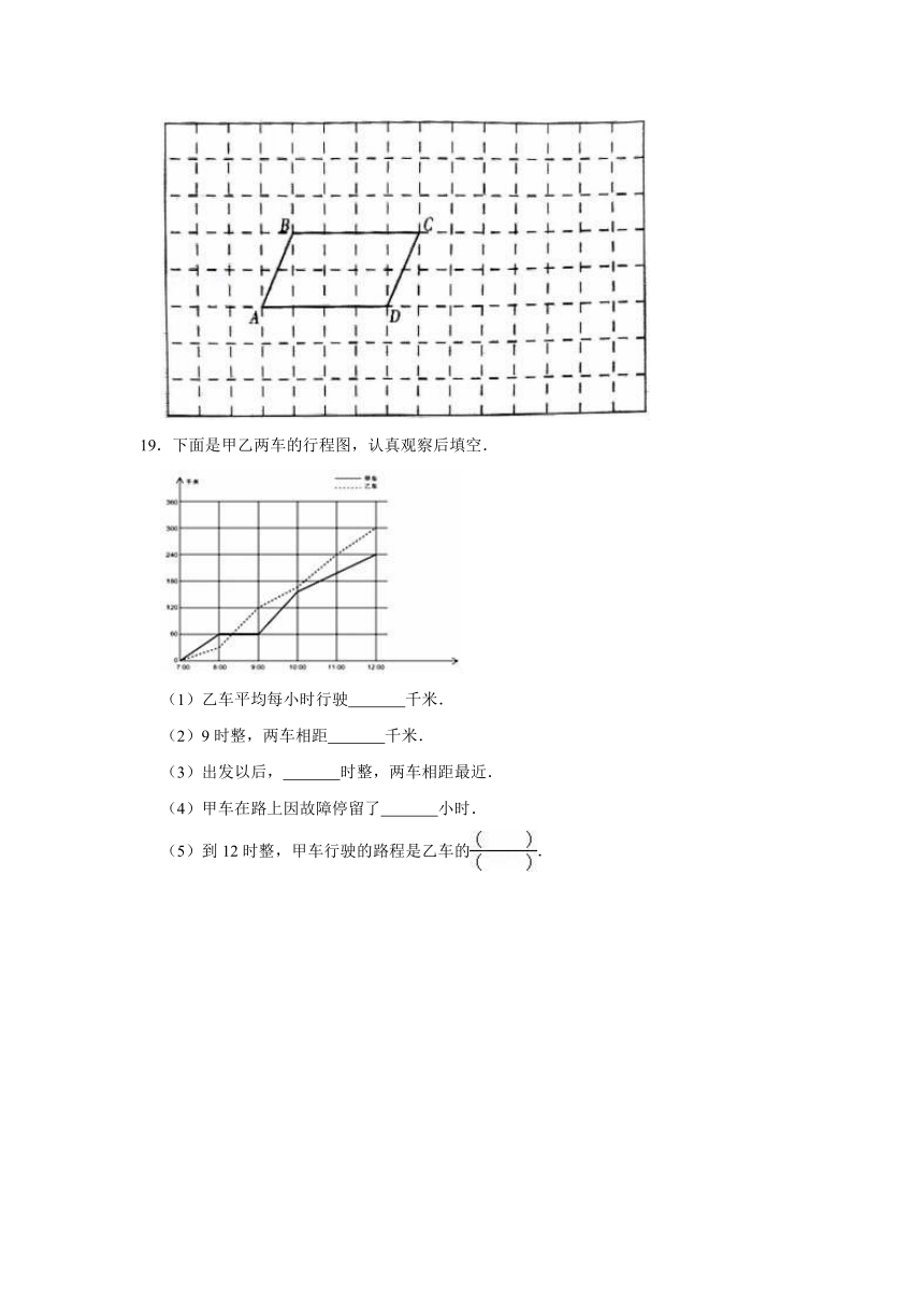 2021-2022学年河北省石家庄市藁城区五年级（下）期末数学试卷（含答案）