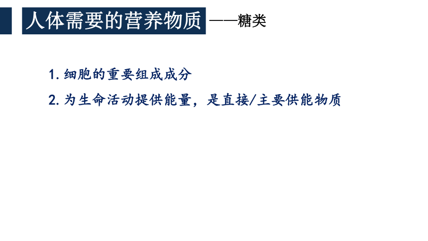 9.1人体需要的主要营养物质课件(共32张PPT)2021--2022学年苏教版生物七年级下册