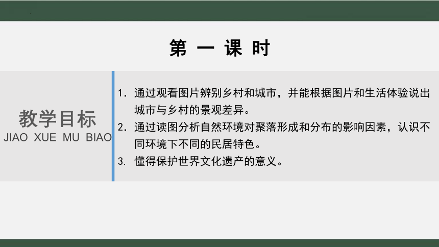 5.3 聚落—人类的聚居地课件2022-2023学年商务星球版地理七年级上册(共29张PPT)