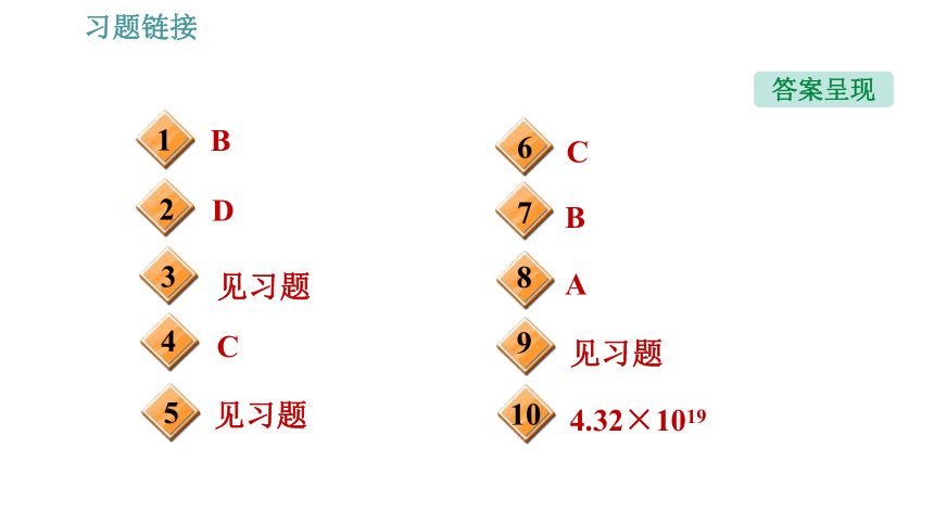 沪科版八年级下册物理习题课件 第8章 8.3.1   大气压强的存在及测量（32张）