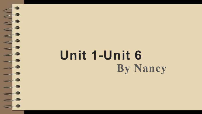 Unit1-Unit6期中复习课件49张2021-2022学年人教版英语七年级下册