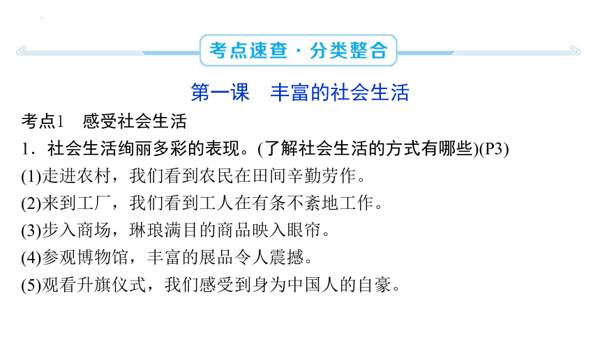 第一单元 走进社会生活 复习课件(共46张PPT) 统编版道德与法治八年级上册