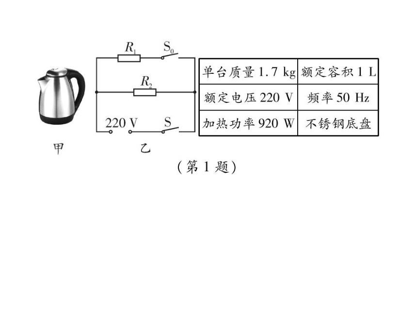 2021-2022学年人教版九年级物理习题课件  第18章 专题四 电功率的计算 第3课时(共37张PPT)