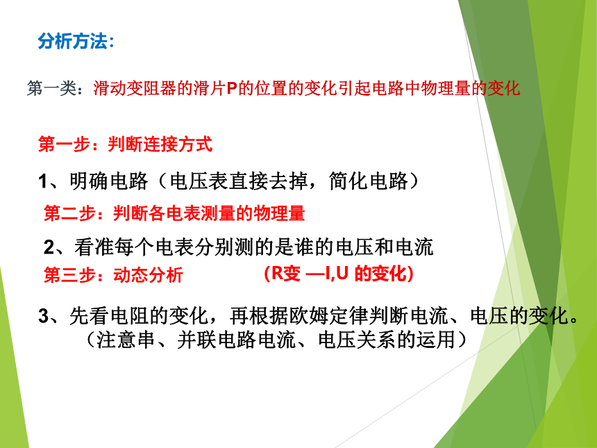 沪科版初中物理九年级全一册动态电路——专题复习课件(共19张PPT)