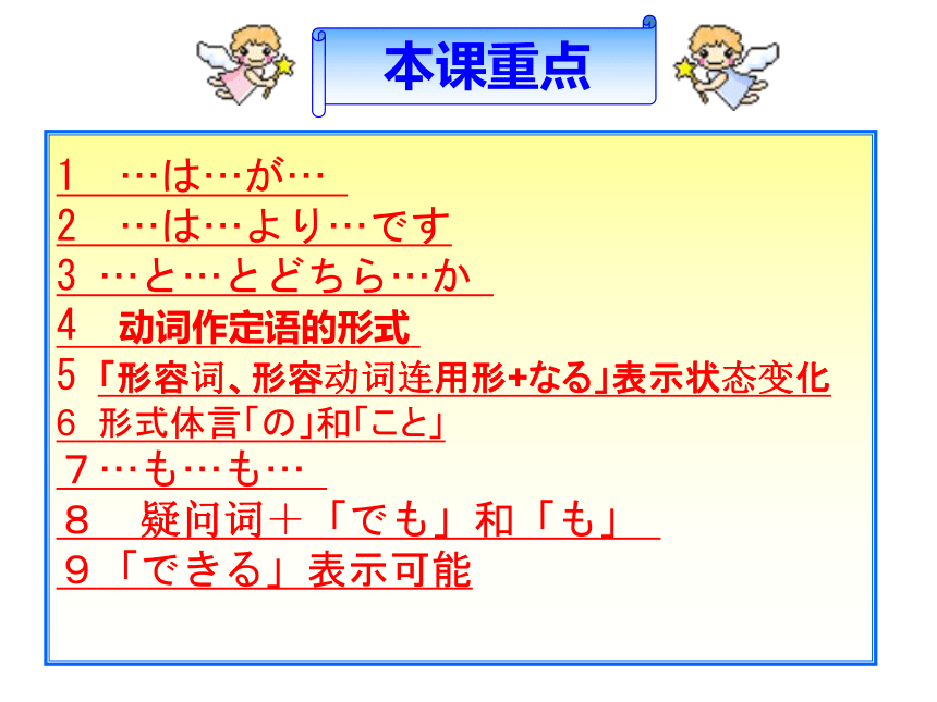 第九课 趣味课件 新编日语第一册（68张）