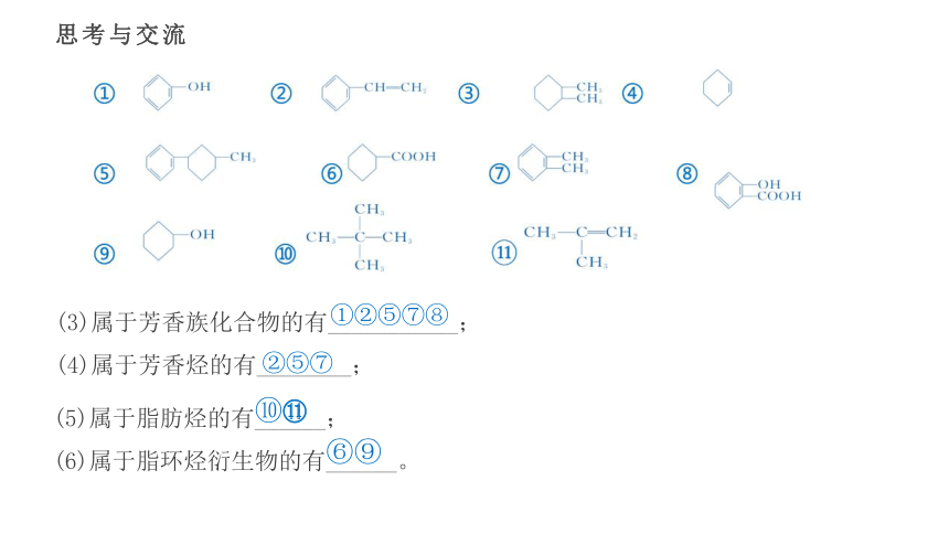 专题2  第一单元  有机化合物的分类和命名  课件(共39张PPT)   2022-2023学年下学期高二化学苏教版(2019)选择性必修三