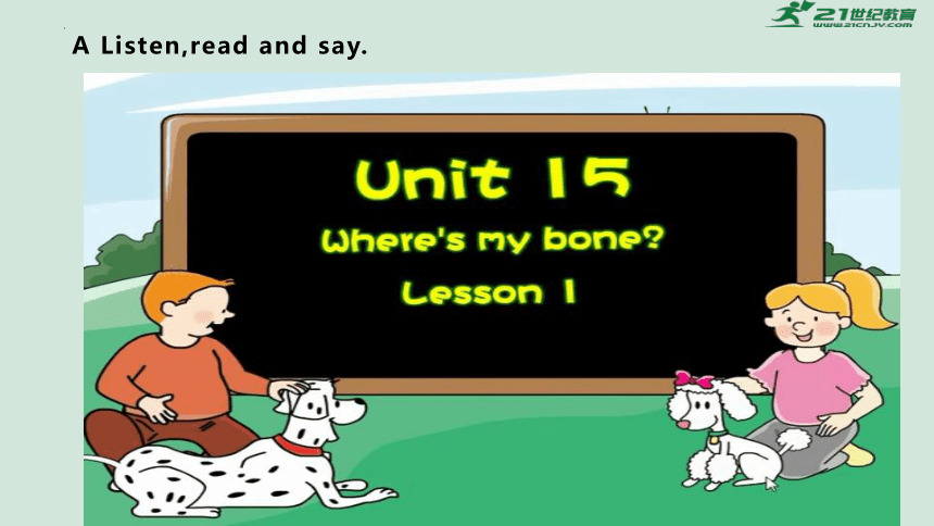 青少版新概念Starter A Unit 15 Where's my bone? Lesson+2+3 课件(共26张PPT)