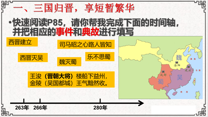 第17课 西晋的短暂统一和北方各族的内迁   课件（37张PPT）