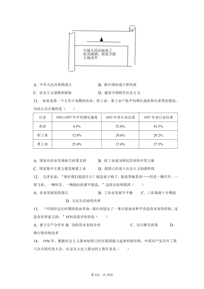 2022-2023学年江苏省南京市联合体八年级（下）期中历史试卷（含解析）