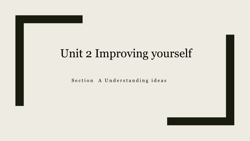 外研版（2019）选择性必修第二册Unit 2 Improving yourself Starting out & Understanding ideas 课件-(25张ppt)
